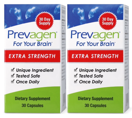 Prevagen Extra Strength - 30 Capsules - 2 Pack (60 Day Supply)