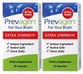 Prevagen Extra Strength - 30 Capsules - 2 Pack (60 Day Supply)