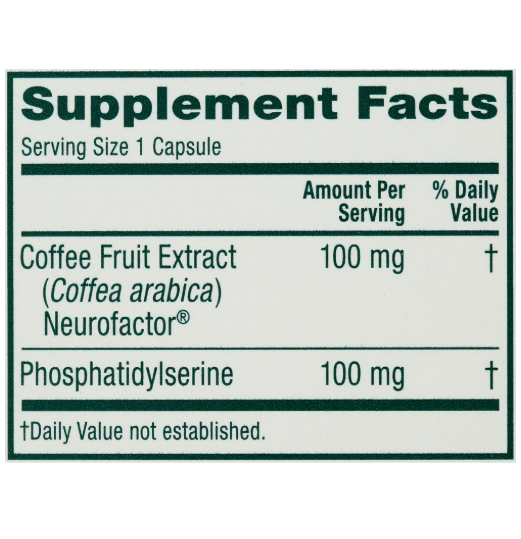 Neuriva Original Brain Health Memory Support - 30 Capsules - 2 Pack (60 Day Supply)