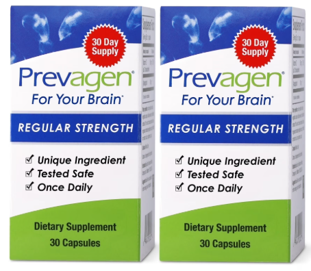 Prevagen Regular Strength - 30 Capsules - 2 Pack (60-Day Supply)